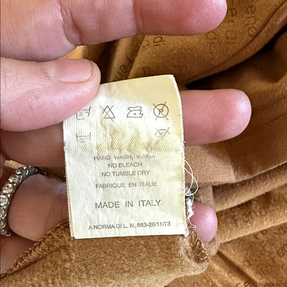 Vtg FENDI Turtleneck Sweater, size M/L - Picture 7 of 7